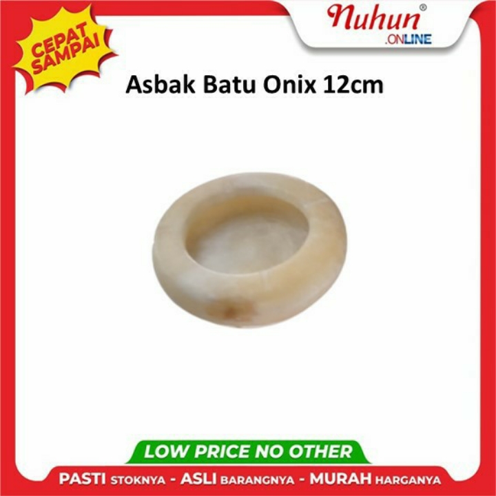 Asbak Batu Onix 12cm