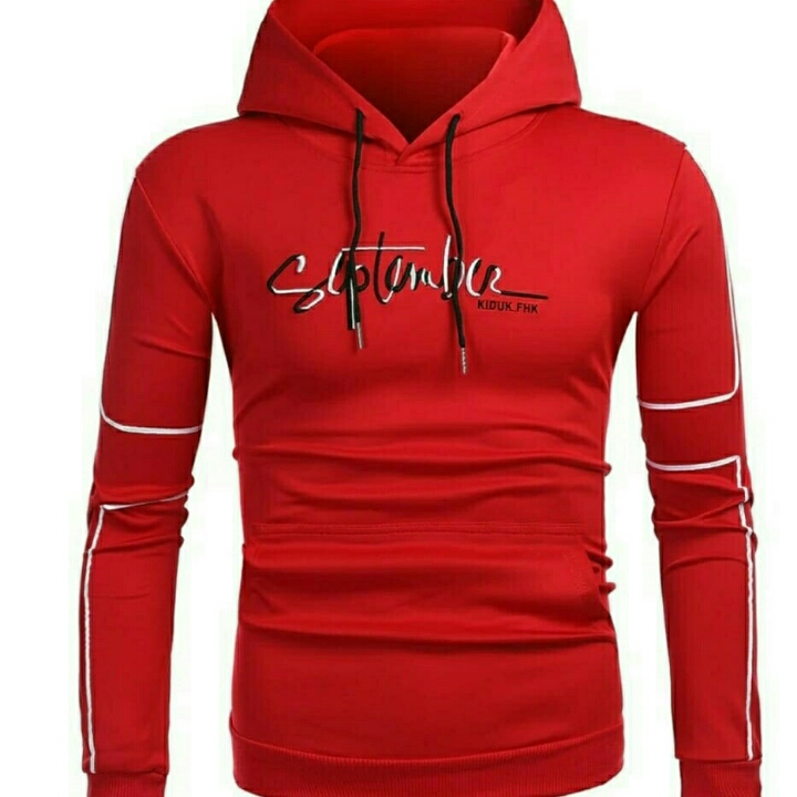 Aty Sweater Hoodie September Merah