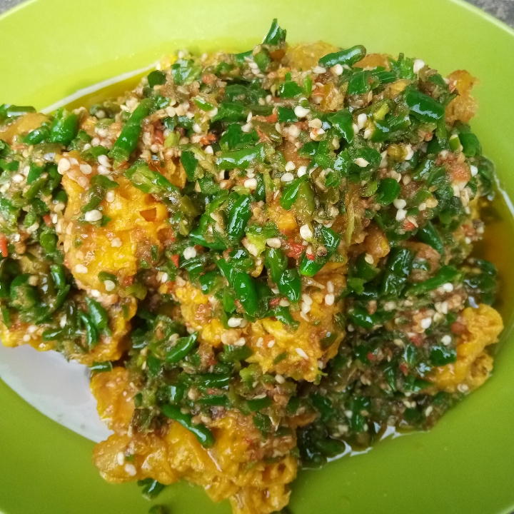Ayam  Sambal  Ijo