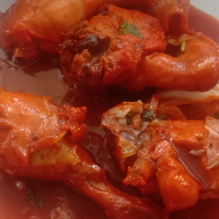 Ayam Asam Manis Nasi