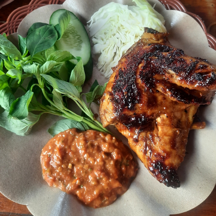 Nasi Ayam Bakar Sayur Asem