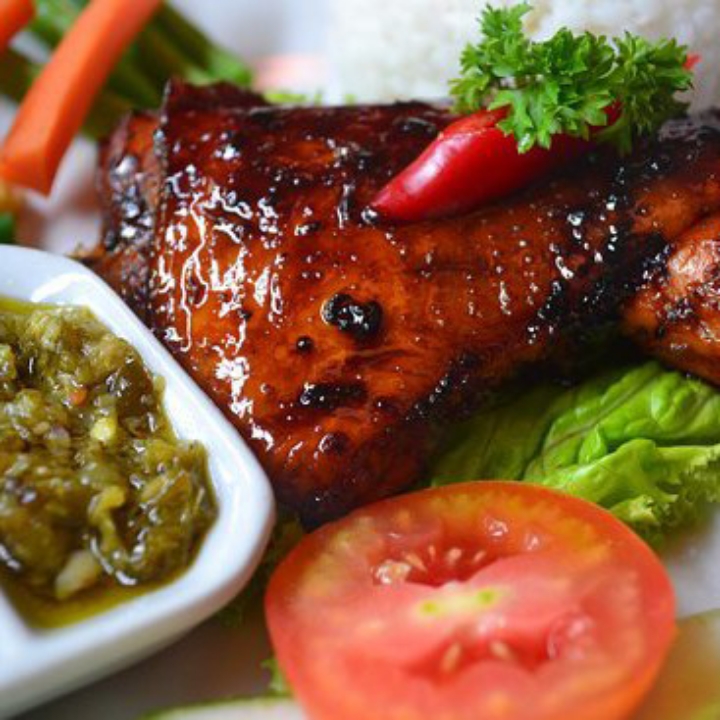 Ayam Bakar Tanpa Nasi