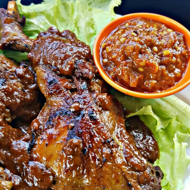 Ayam Bakar Tanpa Nasi