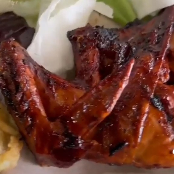 Ayam Bakar Balado Komplit Nasi