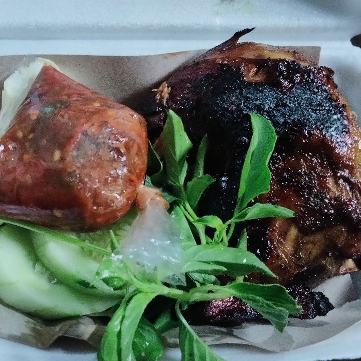 Ayam Bakar Potong  Tanpa Nasi 