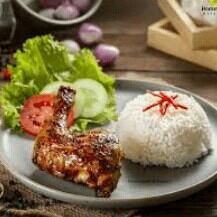Ayam Bakar Dan Nasi