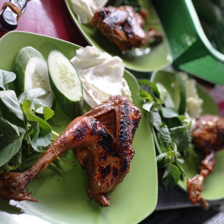 Ayam Bakar Kampung Tanpa Nasi