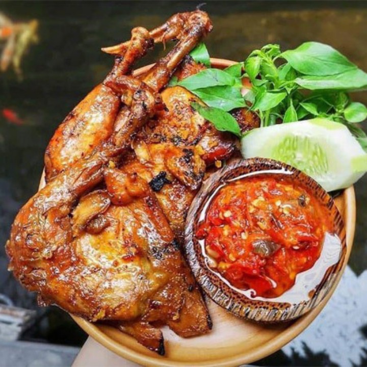 Ayam Bakar Kampung Tanpa Nasi