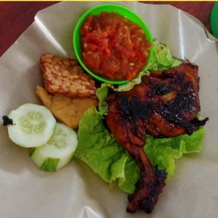 Ayam Bakar Kremes Tanpa Nasi