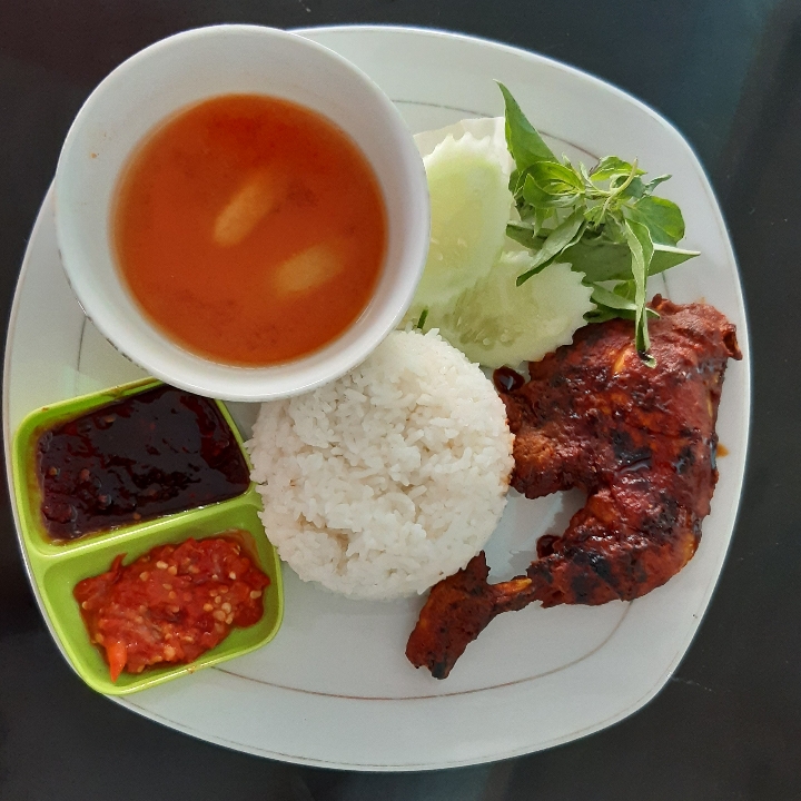 Ayam Bakar Nasi Putih