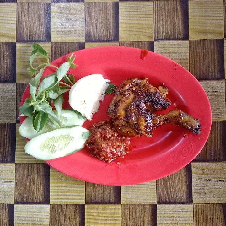 Ayam Bakar Plus Nasi