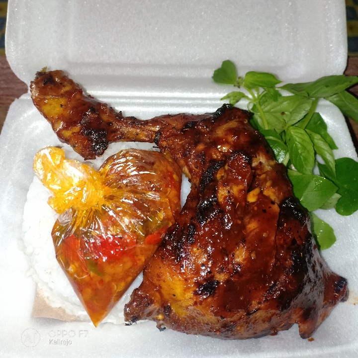 Ayam Bakar Plus Nasi