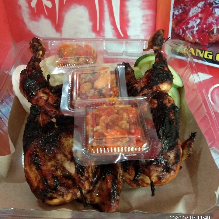 Ayam Bakar Plus Nasi