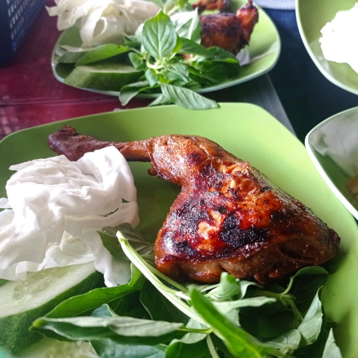 Ayam Bakar Potong Dgn Nasi