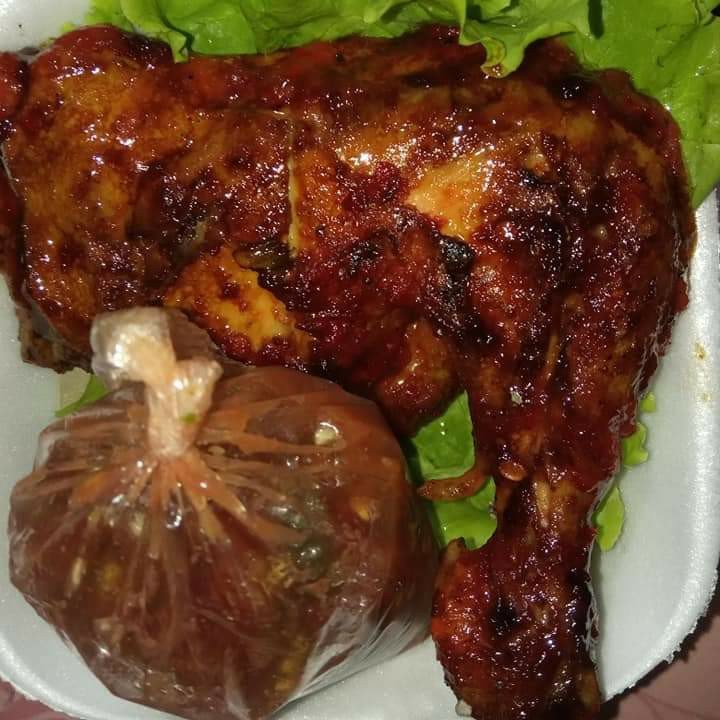 Ayam Bakar Potong Tanpa Nasi