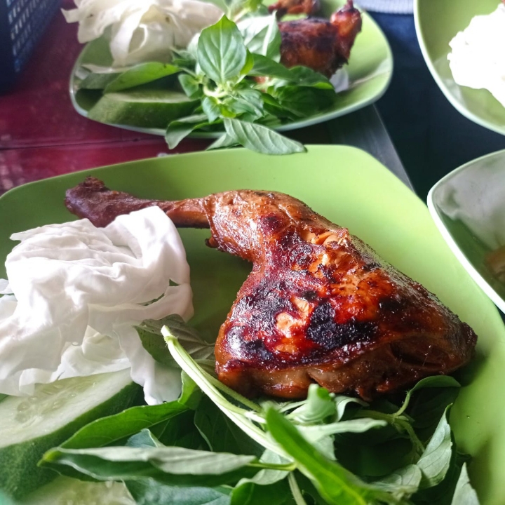 Ayam Bakar Potong Tanpa Nasi