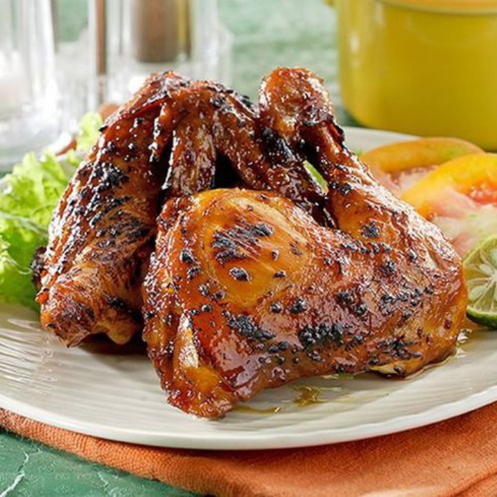 Ayam Bakar Potong Tanpa Nasi