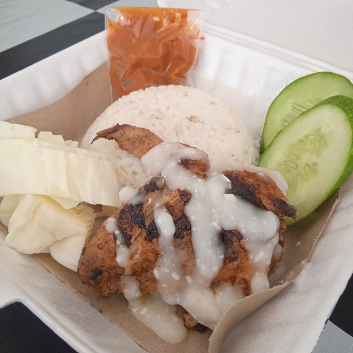 Ayam Bakar Saus Keju