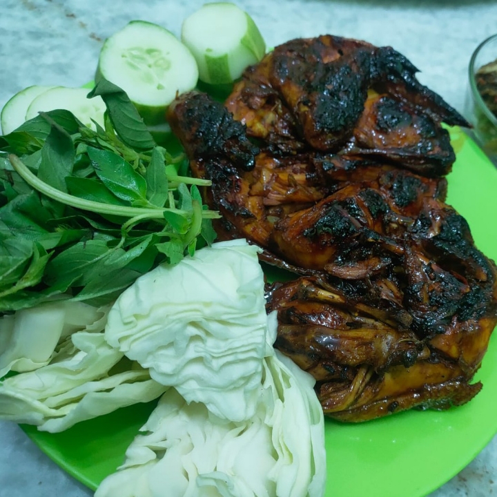 Ayam Bakar Tanpa Nasi