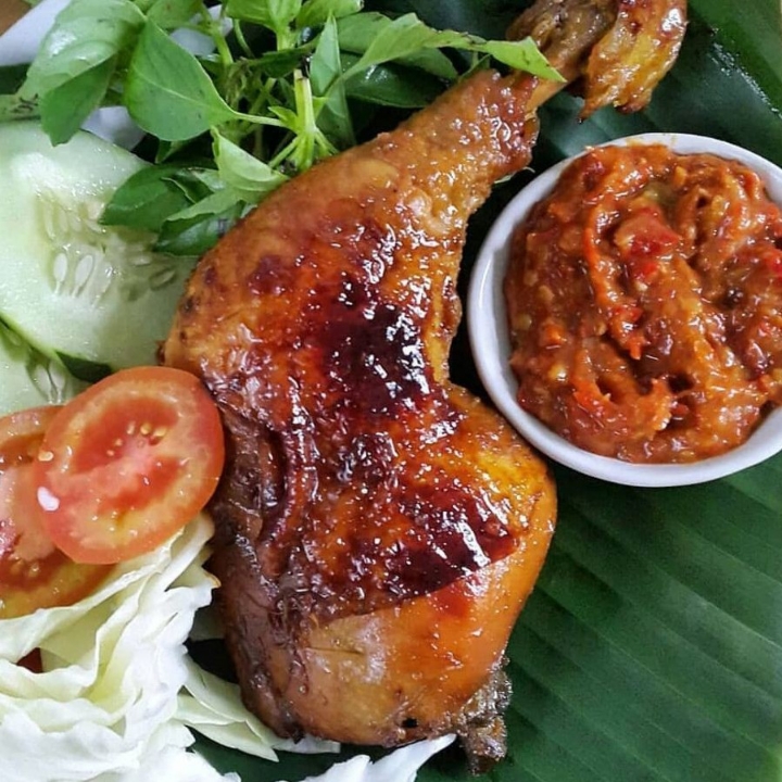 Ayam Bakar kampung tanpa Nasi