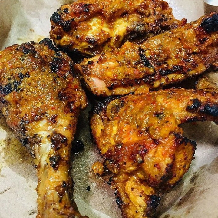 Ayam Bakar pake Nasi