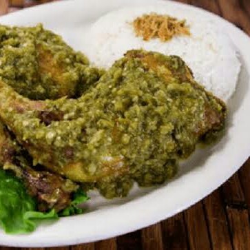 Ayam Bali Sambal Hijau Nasi