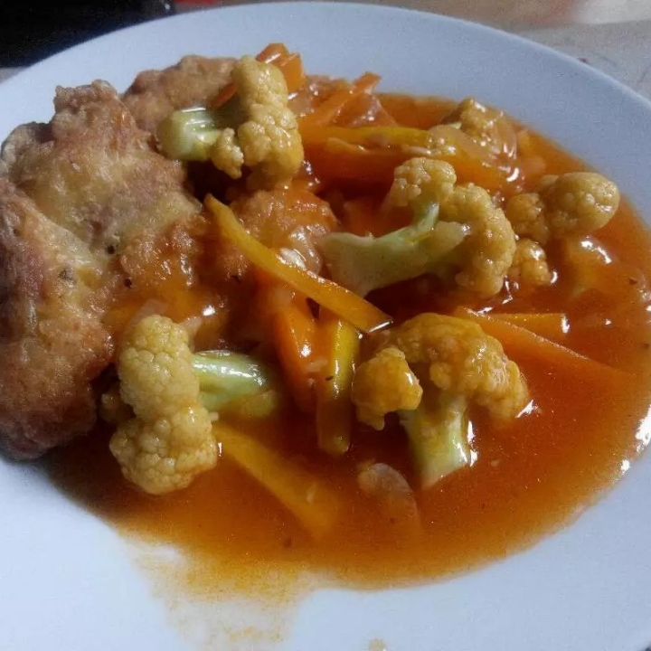 Ayam Bistik Saus Manis