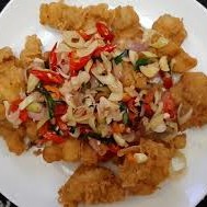 Ayam Chrispy Sambal Matah Free Es Teh