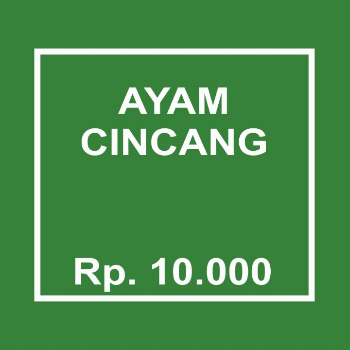 Ayam Cincang