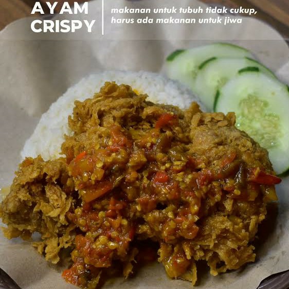 Ayam Crispy Plus Nasi