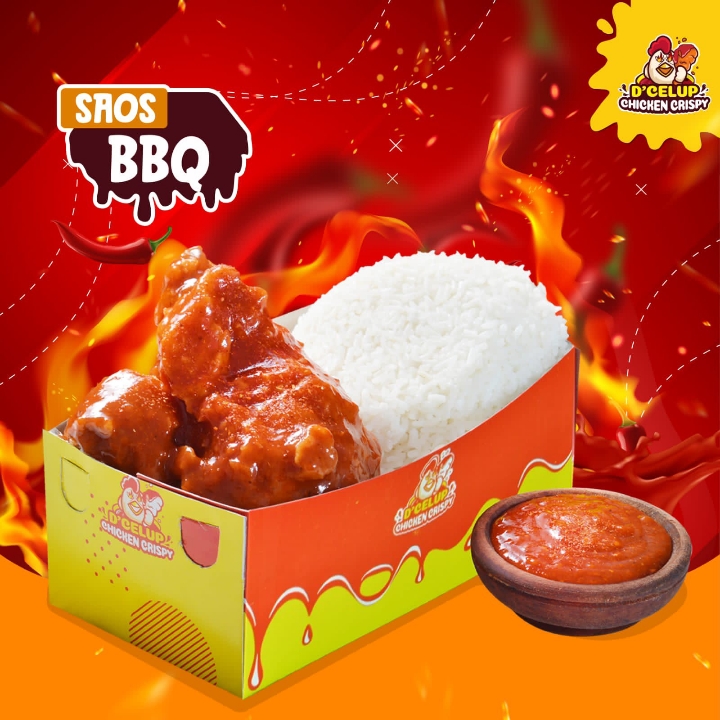 Ayam Crispy Saus Bbq