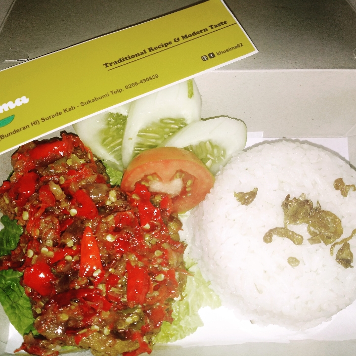 Ayam Geprek Nasi