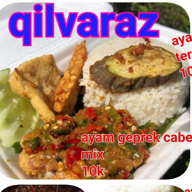 Ayam Geprek Cabe mix