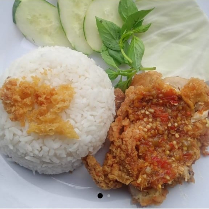 Ayam Geprek Free Es teh