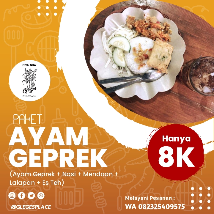 Ayam Geprek Gleges