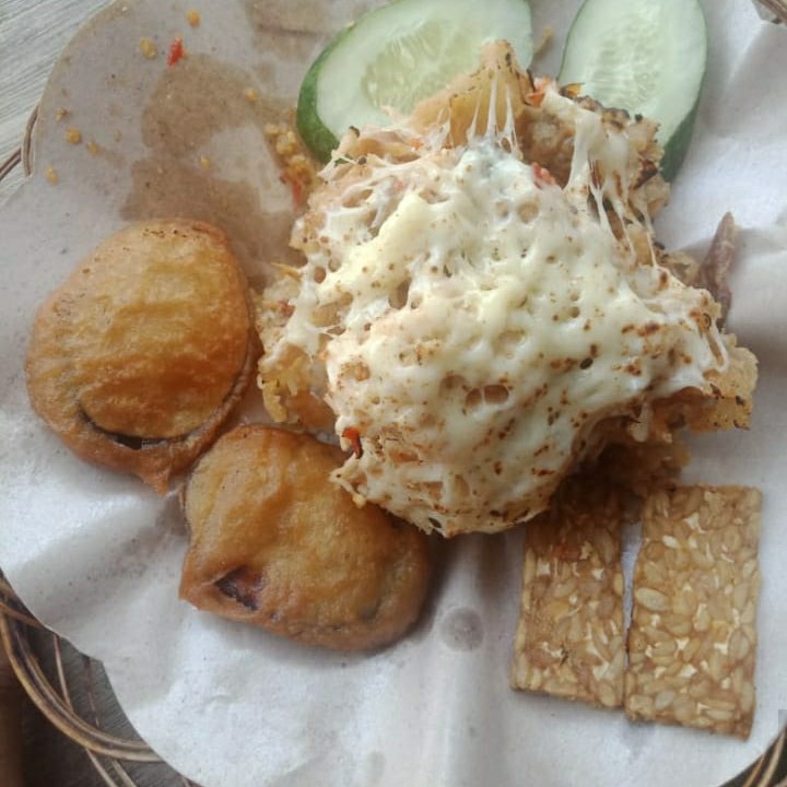 Ayam Geprek Mozarella Free Nasi