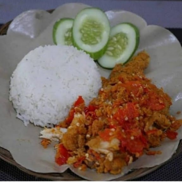 Ayam Geprek Nasi 