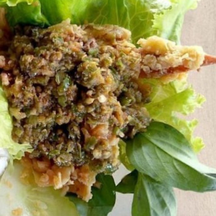 Ayam Geprek Paha Tanpa Nasi