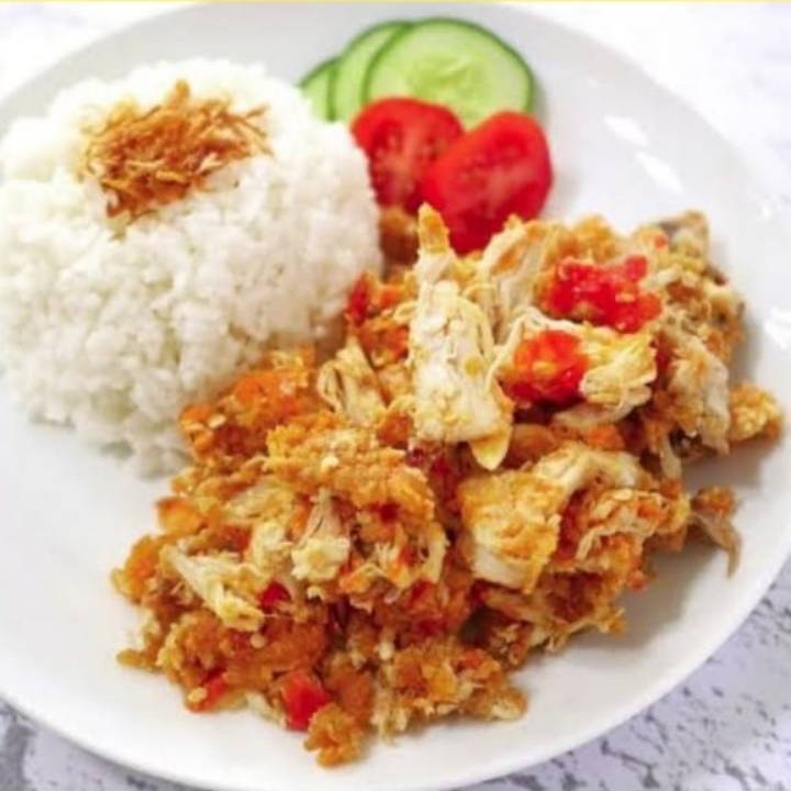 Ayam Geprek Paket Kenyang