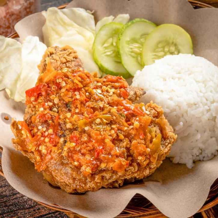 Ayam Geprek Sambal Bawang