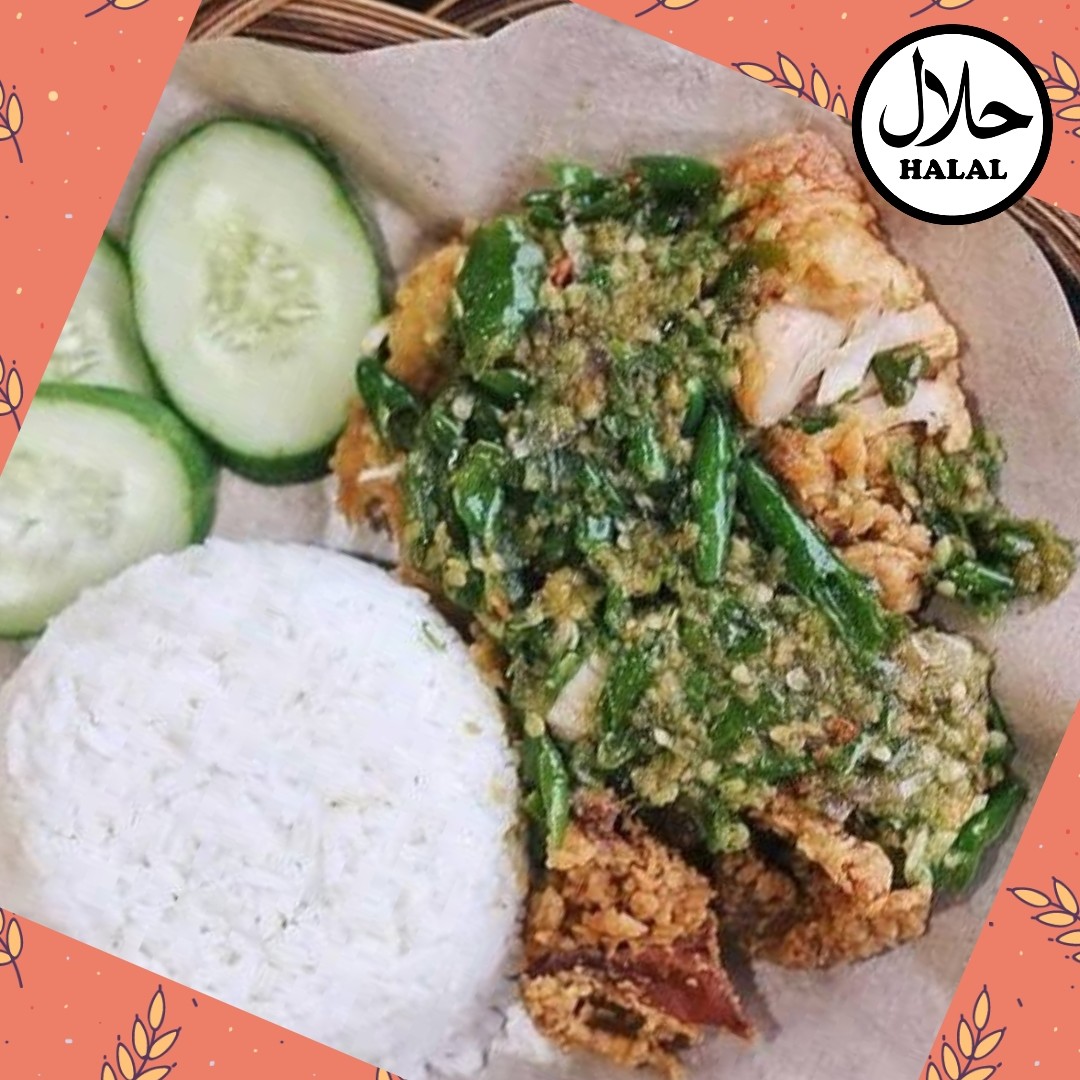 Ayam Geprek Sambal Ijo