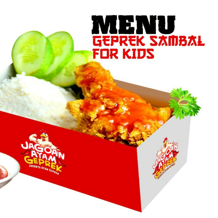 Ayam Geprek Sambel For Kids