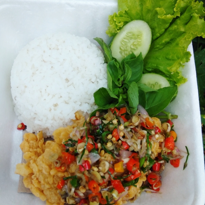 Ayam Geprek Sambel Matah Free Esteh