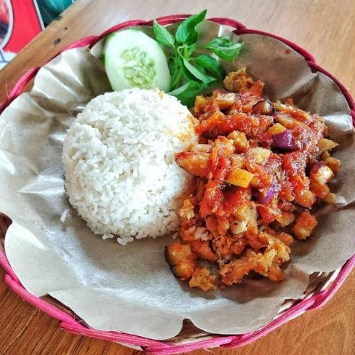 Ayam Geprek Sambel Terong