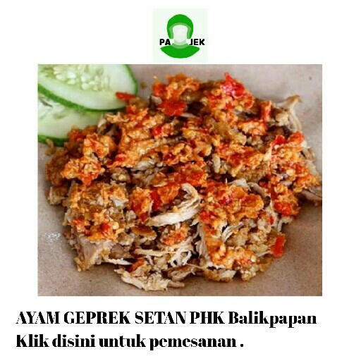 Ayam Geprek Setan PHK Balikpapan