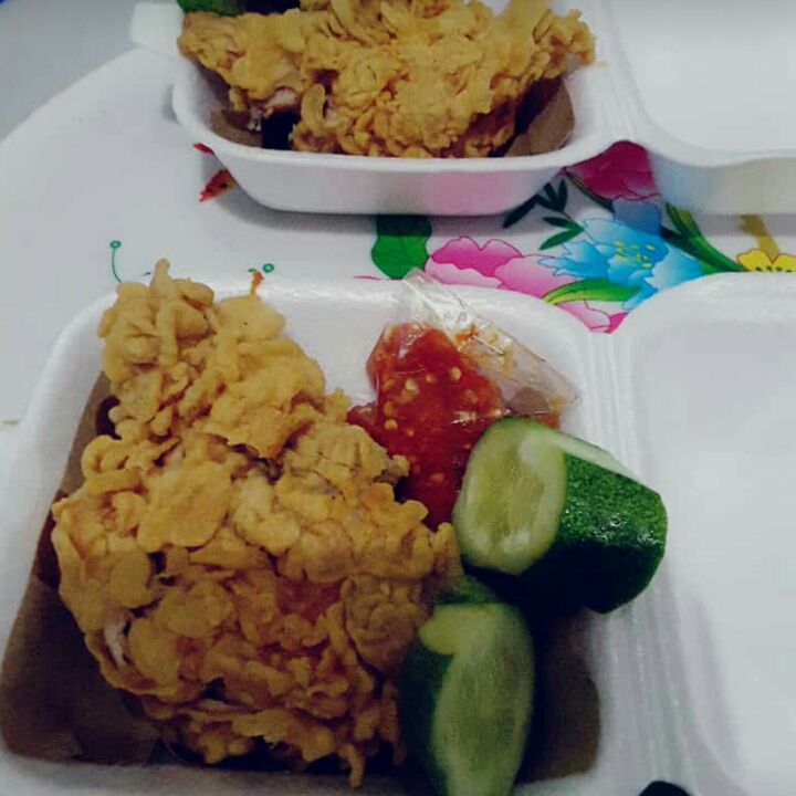 Ayam Geprek Tanpa Nasi 