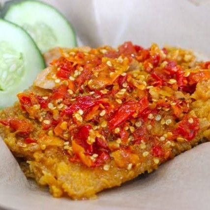Ayam Geprek Tanpa Nasi