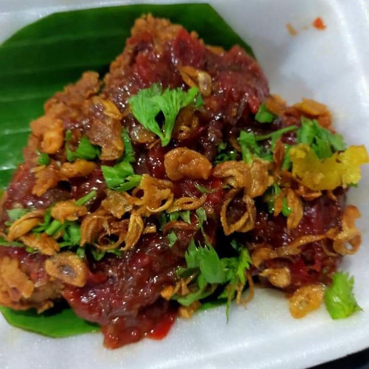 Ayam Geprek Tanpa Nasi