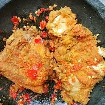 Ayam Geprek Tanpa Nasi