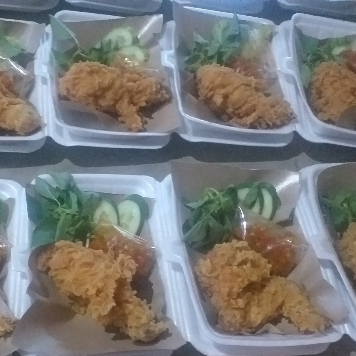Ayam Geprek Tanpa Nasi
